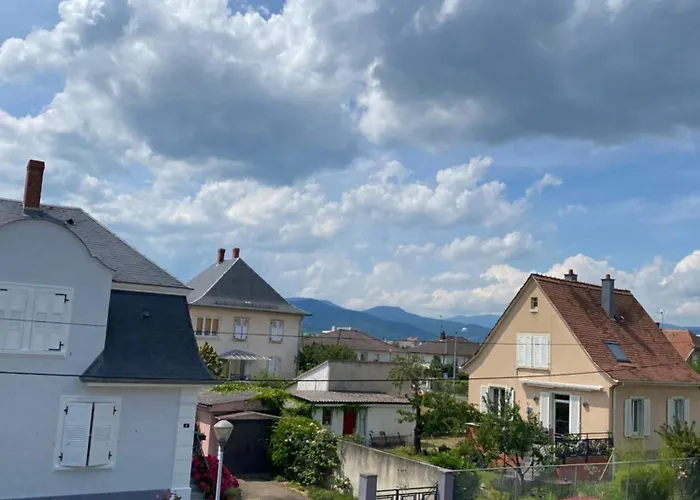 Сasa de vacaciones Bookingalsace - Maison Mittelharth Parking Jardin